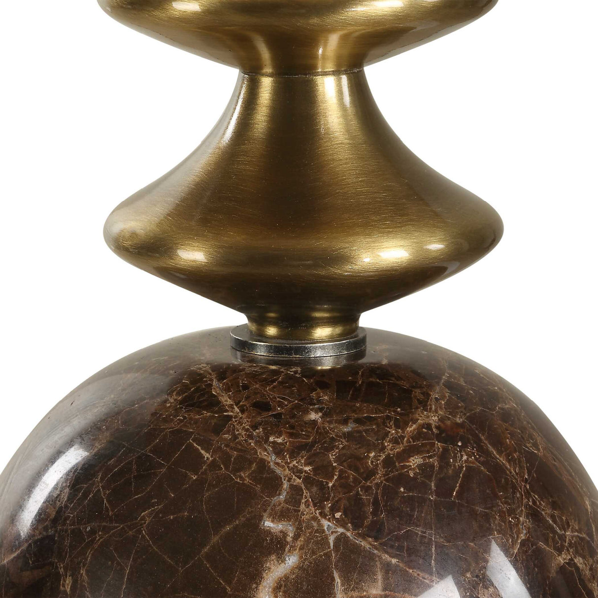  Modern European furniture - Brown Marble Buffet Lamp - www.oroa.com | Oroa.com