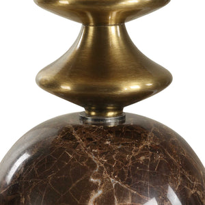   Modern European furniture - Brown Marble Buffet Lamp - www.oroa.com | Oroa.com
