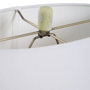   Green Marble Table Lamp | Oroa.com