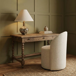   Modern European furniture - Brown Patterned Glass Table Lamp - www.oroa.com | Oroa.com