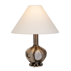   Modern European furniture - Brown Patterned Glass Table Lamp - www.oroa.com | Oroa.com