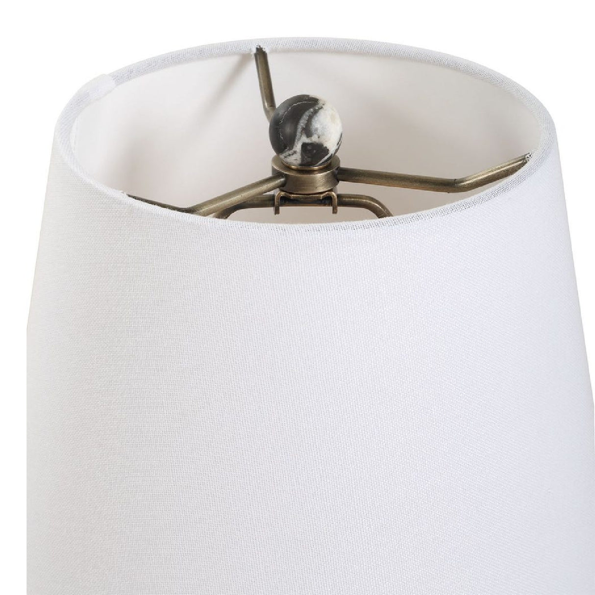   Marble Hourglass Buffet Lamp | Oroa.com