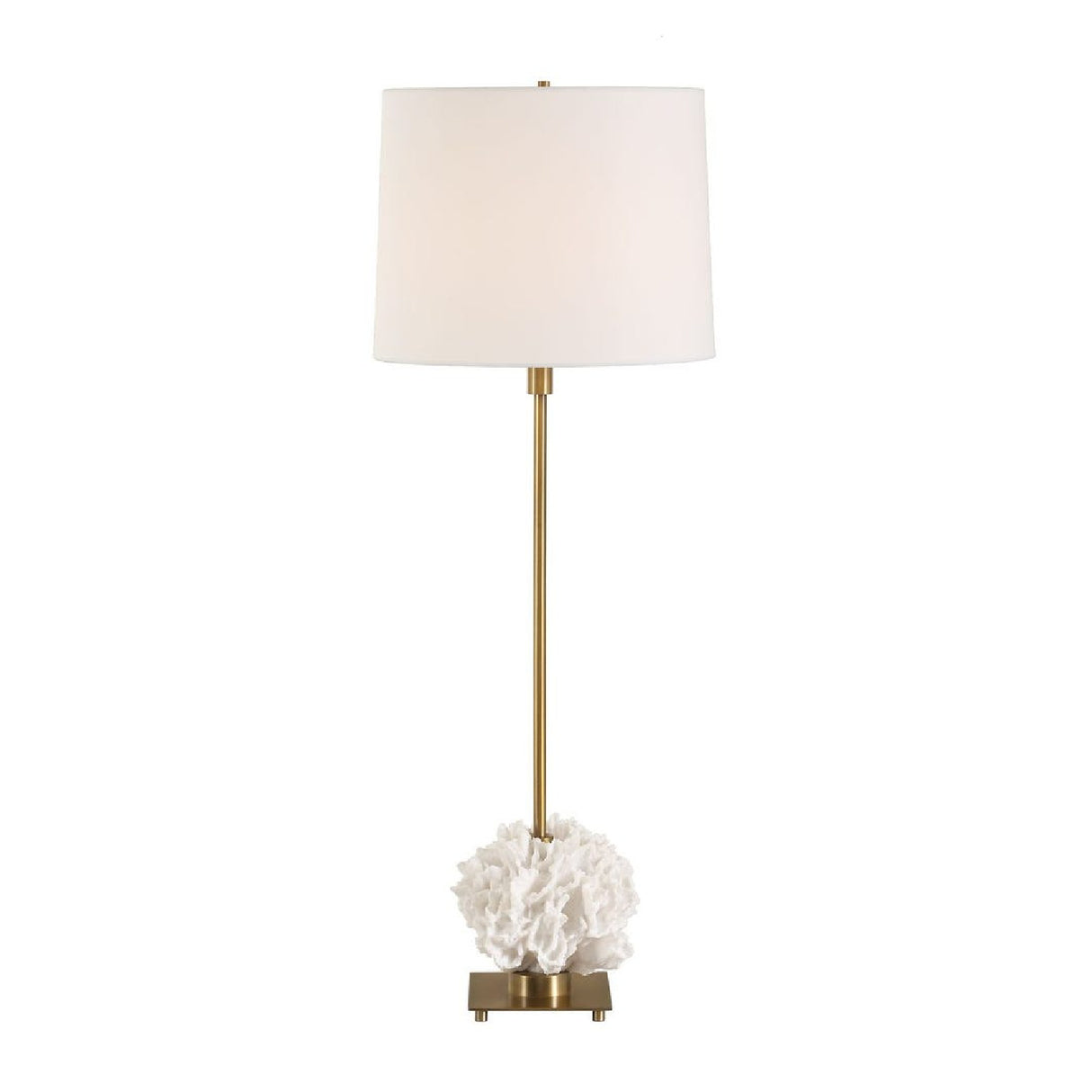   White Coral Sculpture Buffet Lamp | Oroa.com