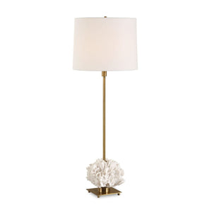   White Coral Sculpture Buffet Lamp | Oroa.com