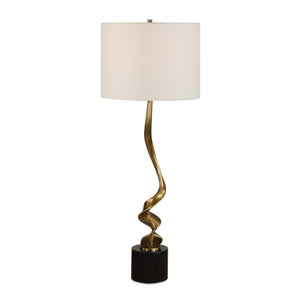   Twisted Brass Cordless Buffet Lamp | Oroa.com