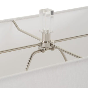   White Sculptural Table Lamp | Oroa.com