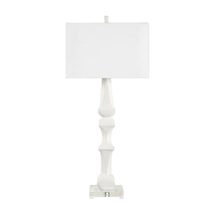   White Sculptural Table Lamp | Oroa.com