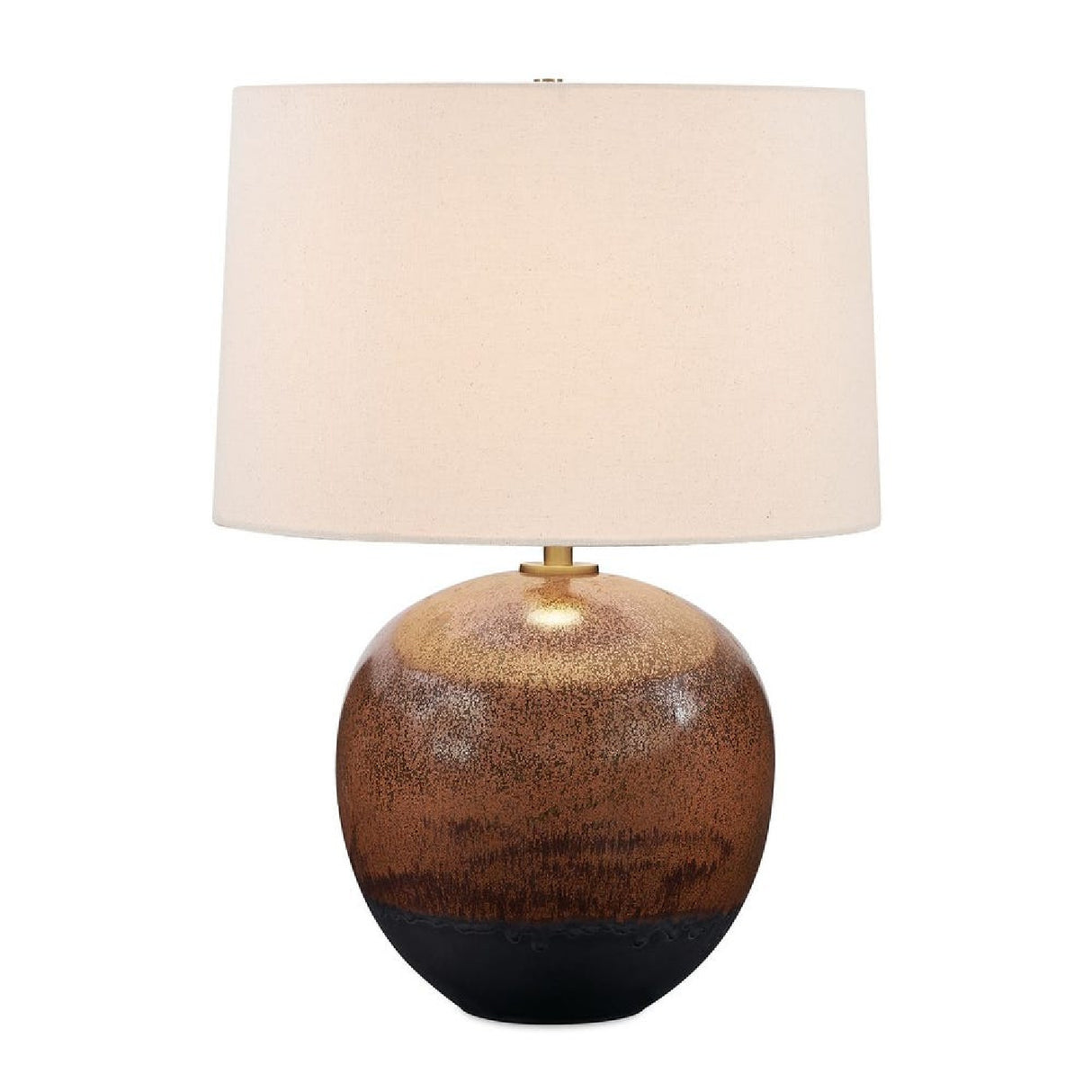   Spherical Brown Table Lamp | Oroa.com