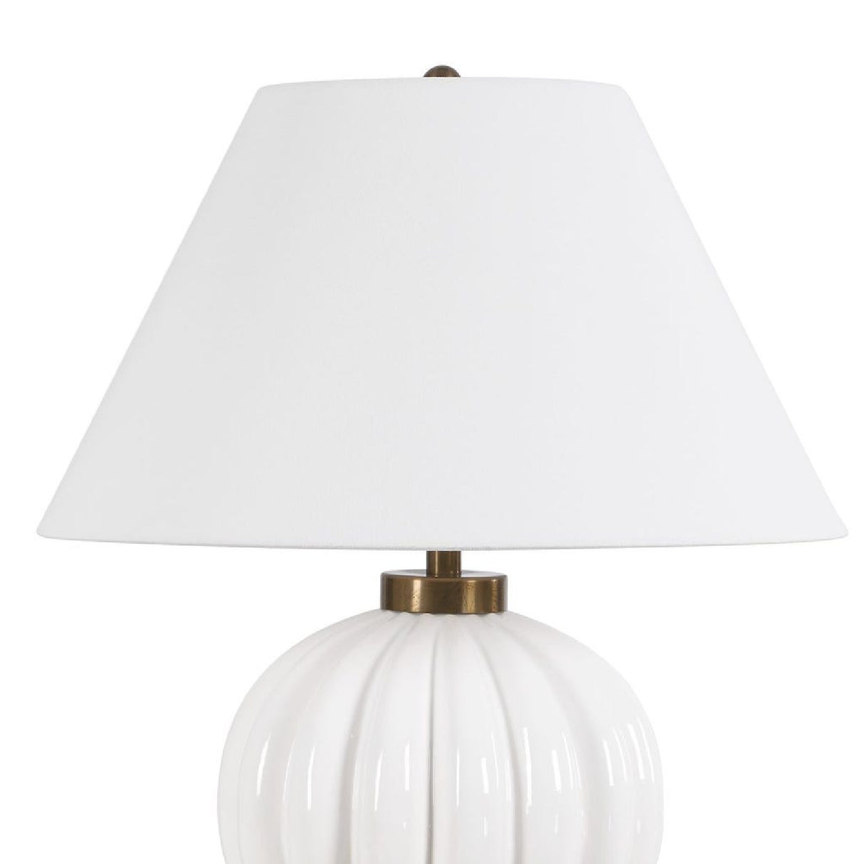   Stacked White Spheres Table Lamp | Oroa.com