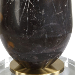   Dark Marble Table Lamp | Oroa.com