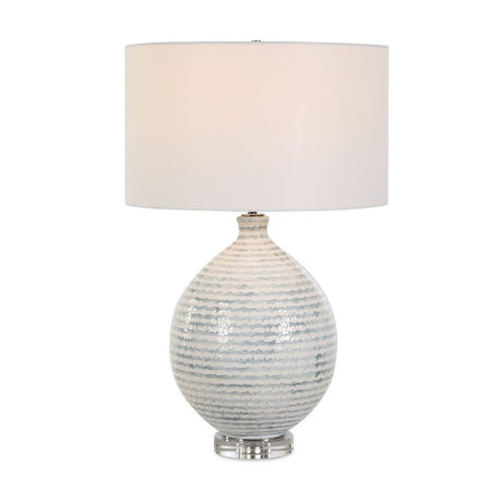   Modern European furniture - Striped Ceramic Table Lamp - www.oroa.com | Oroa.com
