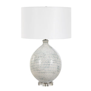   Modern European furniture - Striped Ceramic Table Lamp - www.oroa.com | Oroa.com