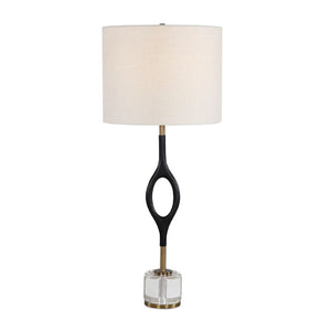   Black Iron Cordless Buffet Lamp | Oroa.com