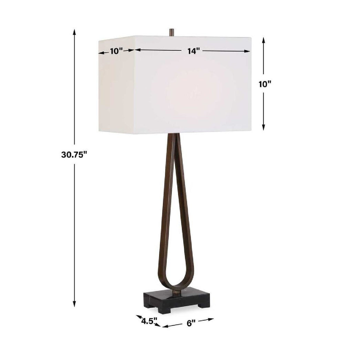   Modern European furniture - Bronze Minimalist Table Lamp - www.oroa.com | Oroa.com