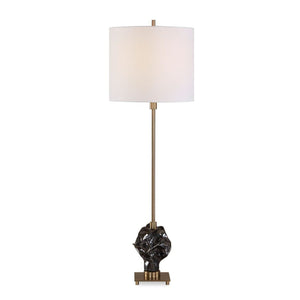   Black Organic-Shaped Buffet Lamp | Oroa.com