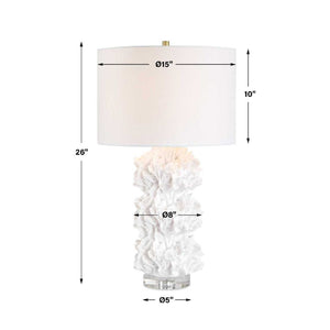   Modern European furniture - White Coral Inspired Table Lamp - www.oroa.com | Oroa.com