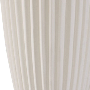   Modern European furniture - White Fluted Ceramic Table Lamp - www.oroa.com | Oroa.com