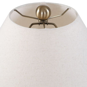   Modern European furniture - White Fluted Ceramic Table Lamp - www.oroa.com | Oroa.com