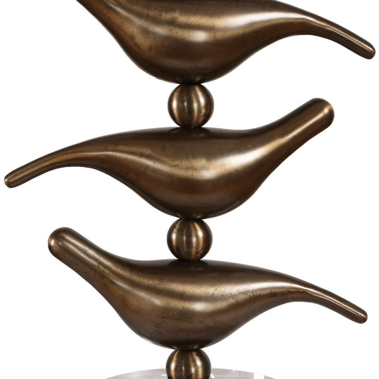   Modern European furniture - Stacked Bronze Songbirds Table Lamp - www.oroa.com | Oroa.com