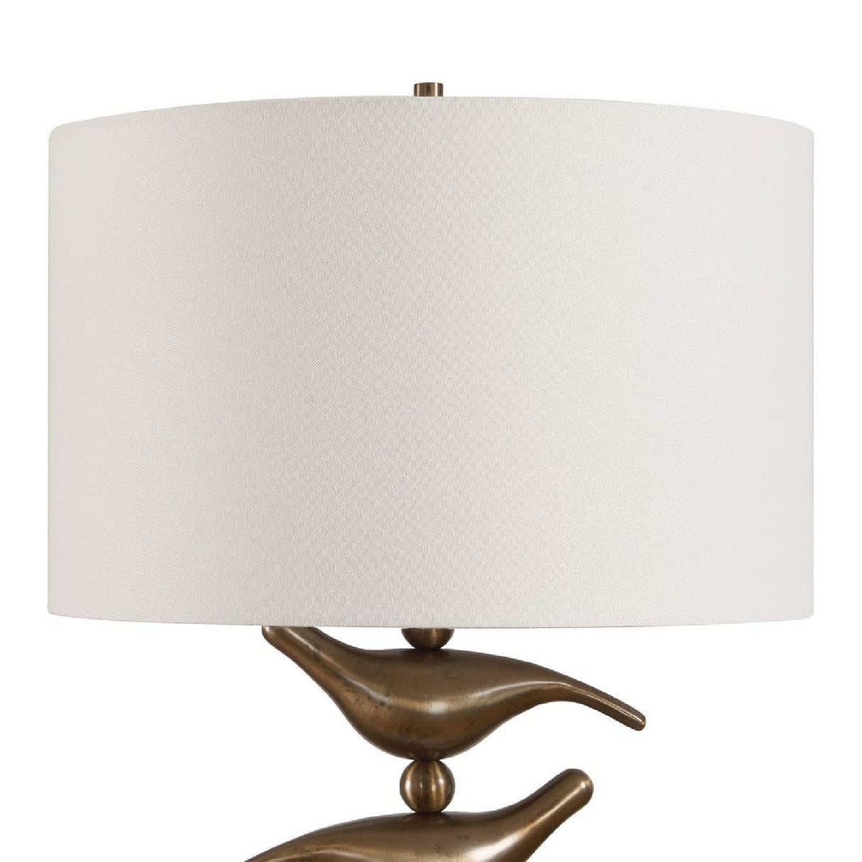   Modern European furniture - Stacked Bronze Songbirds Table Lamp - www.oroa.com | Oroa.com