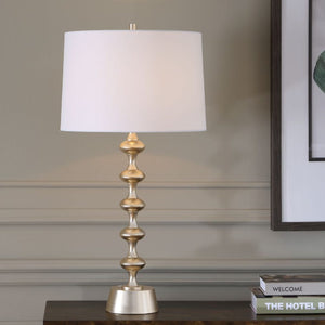   Modern European furniture - Tiered Antique Brass Table Lamp - www.oroa.com | Oroa.com