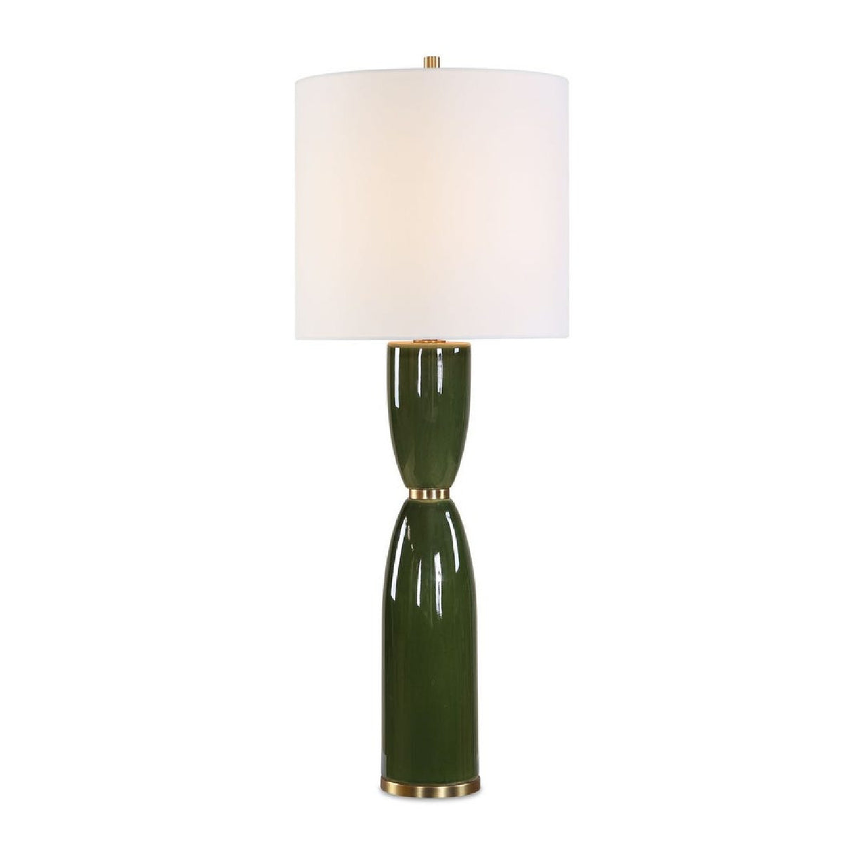   Green Hourglass Table Lamp | Oroa.com
