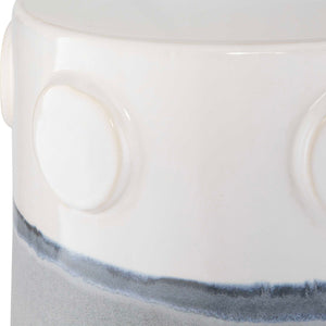   Modern European furniture - Two-Toned Ceramic Garden Stool - www.oroa.com | Oroa.com