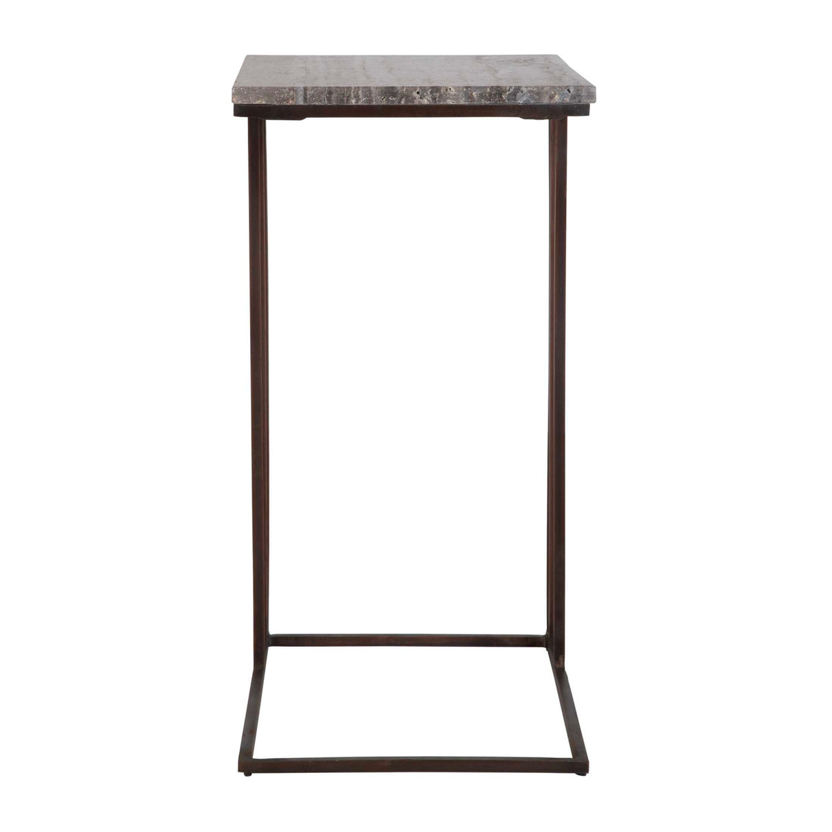   Modern European furniture - Travertine Pull-Up Accent Table - www.oroa.com | Oroa.com