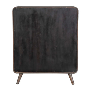   Modern European furniture - Weathered Mindi Wood 2-Door Cabinet - www.oroa.com | Oroa.com