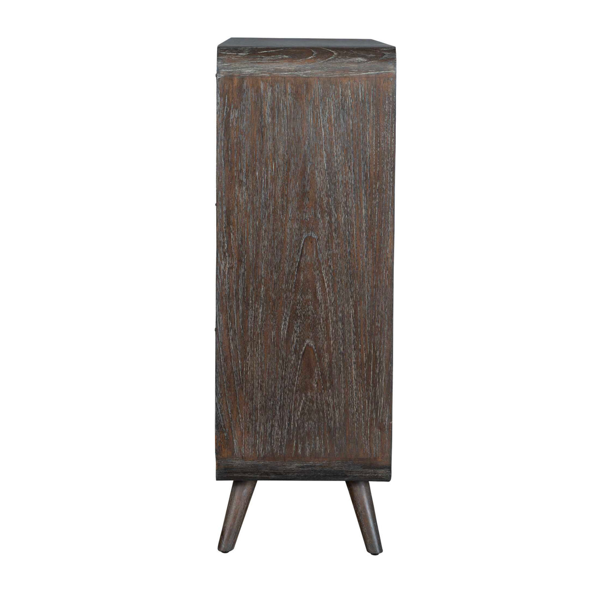   Modern European furniture - Weathered Mindi Wood 2-Door Cabinet - www.oroa.com | Oroa.com