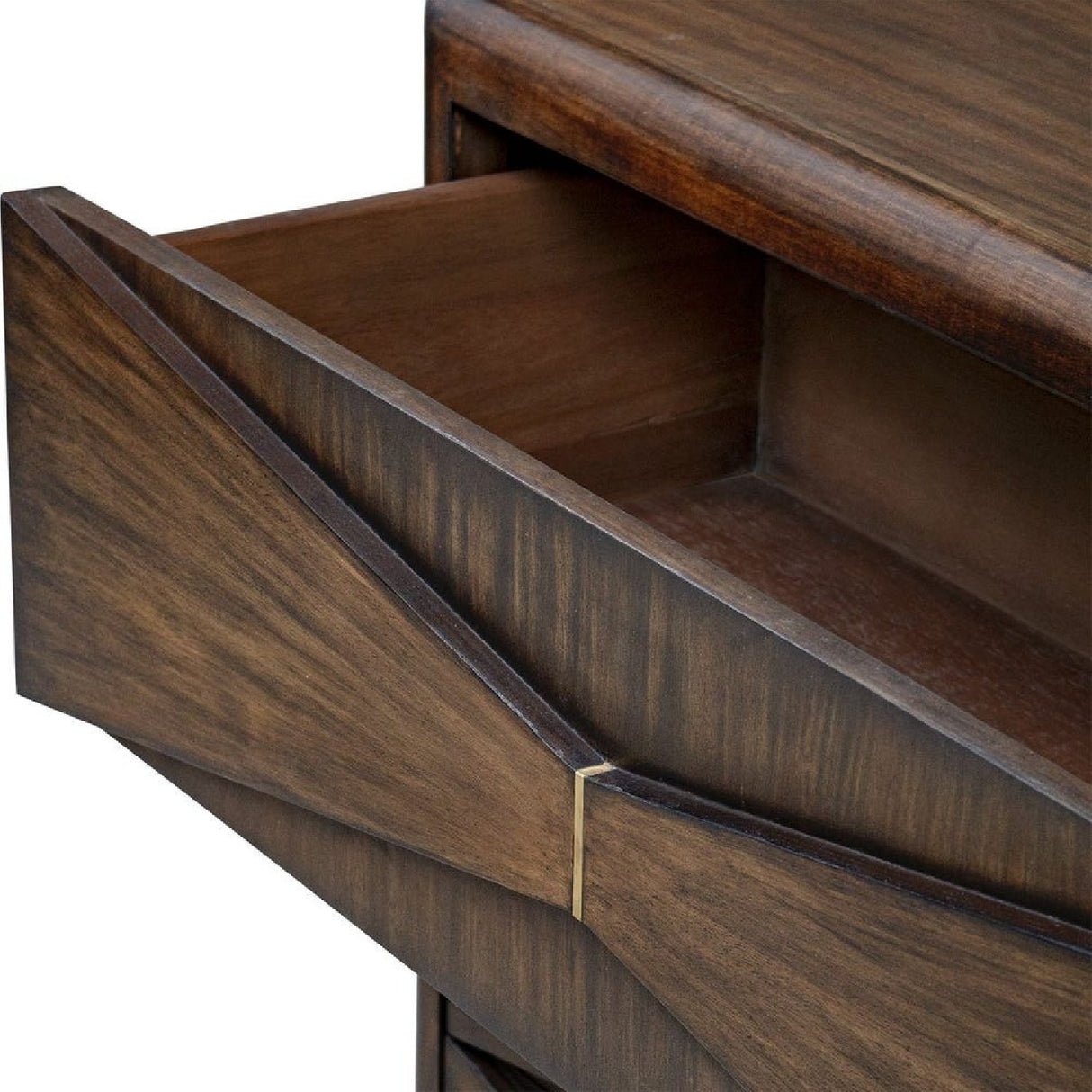   Modern European furniture - Acacia Wood 3-Drawer Chest - www.oroa.com | Oroa.com