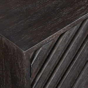   Modern European furniture - Oak Chevron 4-Door Cabinet  - www.oroa.com | Oroa.com