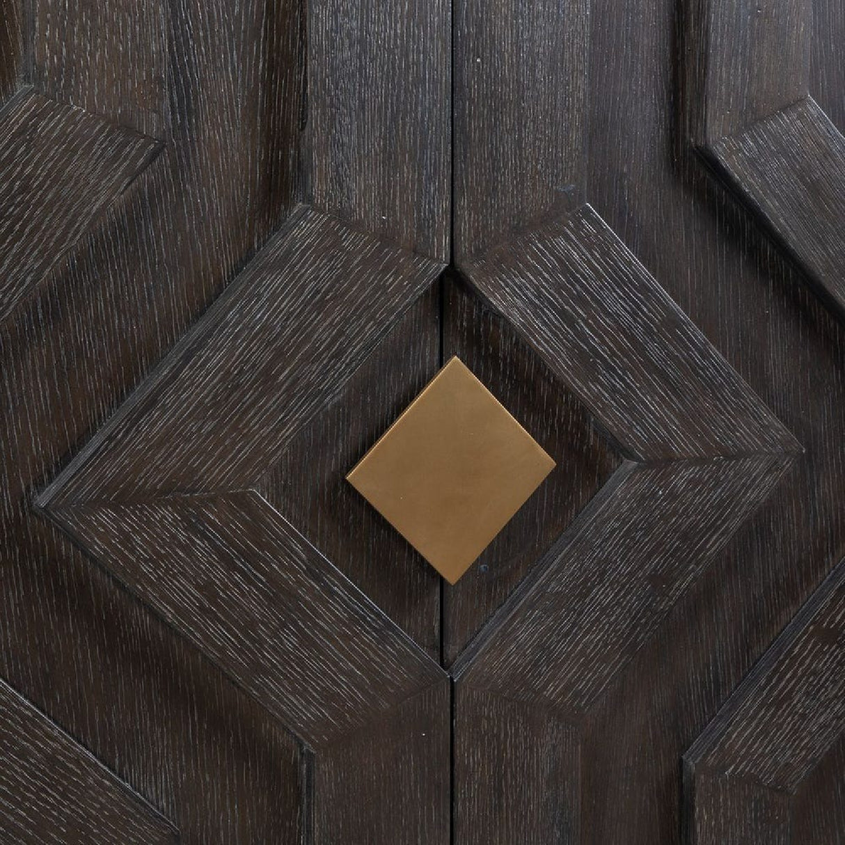   Modern European furniture - Oak Chevron 4-Door Cabinet  - www.oroa.com | Oroa.com