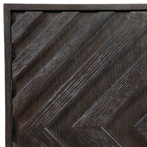   Modern European furniture - Oak Chevron 4-Door Cabinet  - www.oroa.com | Oroa.com