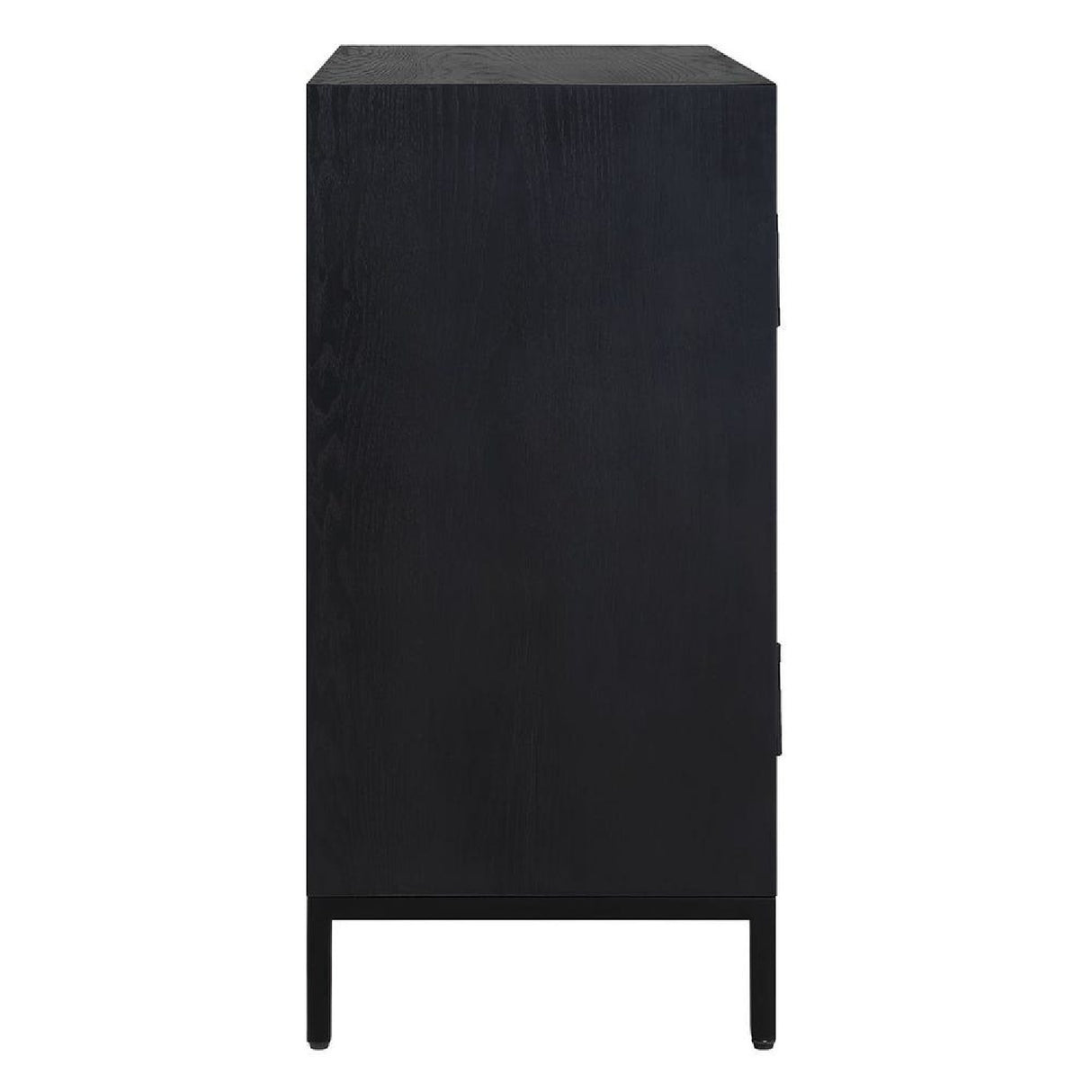   Modern European furniture - Black Circle Patterned 2-Door Cabinet - www.oroa.com | Oroa.com