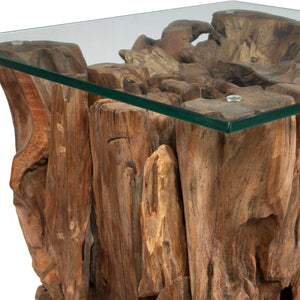   Teak Wood End Table | Oroa.com