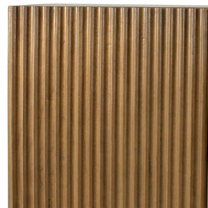   Modern European furniture - Fluted Wood 4-Door Cabinet - www.oroa.com | Oroa.com