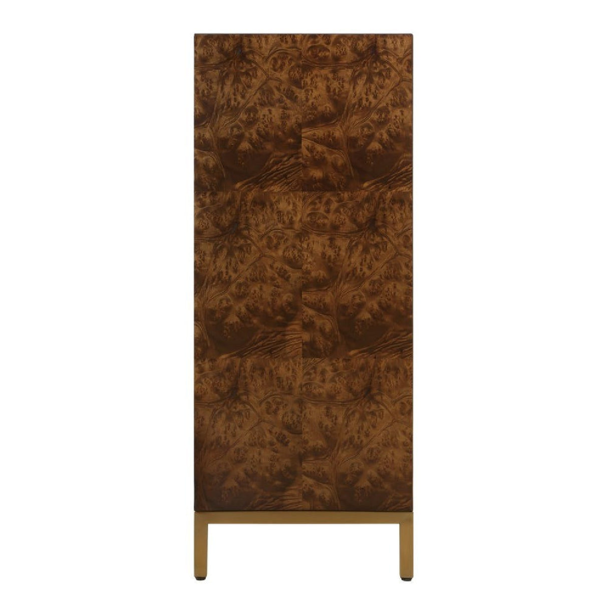   Modern European furniture - Burl Wood 2-Door Cabinet - www.oroa.com | Oroa.com