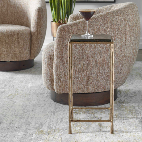   Modern European furniture - Cast Glass Square Accent Table - www.oroa.com | Oroa.com