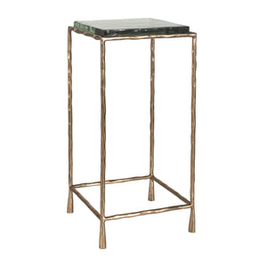   Modern European furniture - Cast Glass Square Accent Table - www.oroa.com | Oroa.com