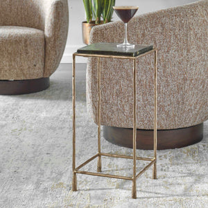   Modern European furniture - Cast Glass Square Accent Table - www.oroa.com | Oroa.com