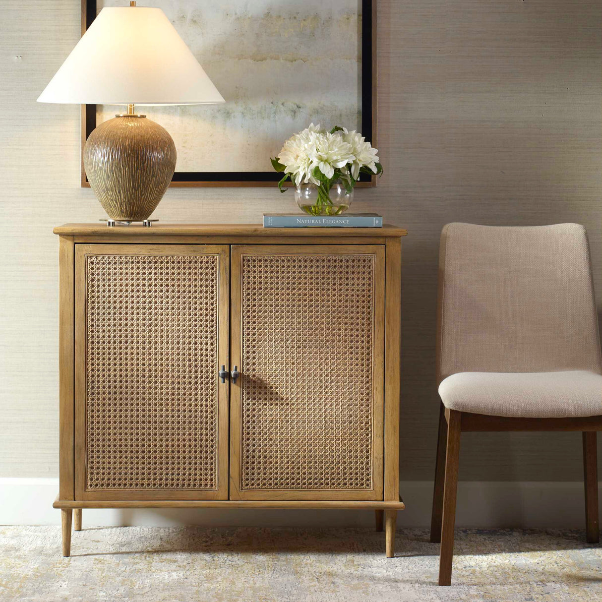   Modern European furniture - Rattan Cane 2-Door Cabinet - www.oroa.com - www.oroa.com | Oroa.com