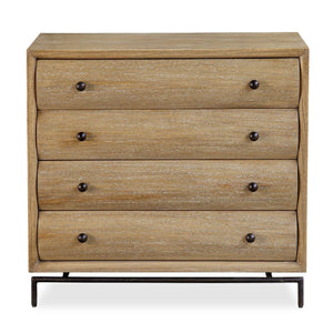   Modern European furniture - Mindi Wood 4-Drawer Chest - www.oroa.com | Oroa.com