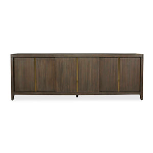   Modern European furniture - Walnut Sliding-Door Consile Cabinet - www.oroa.com | Oroa.com