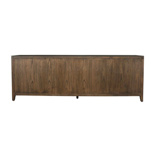   Modern European furniture - Walnut Sliding-Door Consile Cabinet - www.oroa.com | Oroa.com
