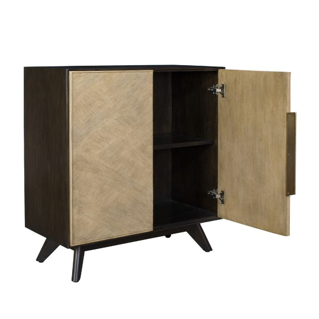   Modern European furniture - Wooden Veneer 2-Door Cabinet - www.oroa.com | Oroa.com