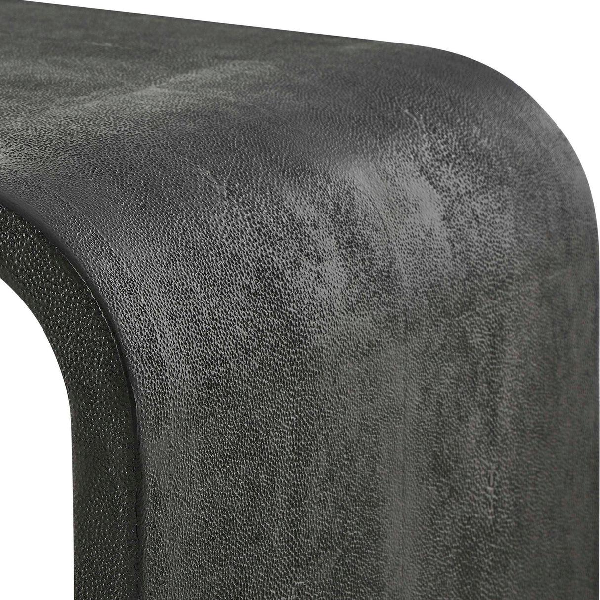   Modern European furniture - Gray Shagreen Nesting Side Tables (2) - www.oroa.com | Oroa.com