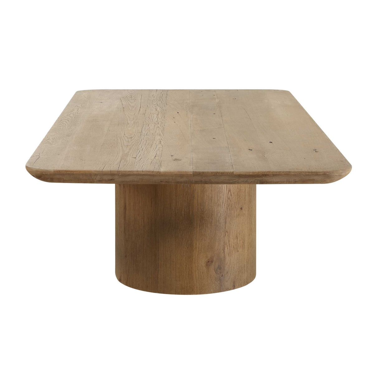   Solid Oak Minimalist Coffee Table | Oroa.com