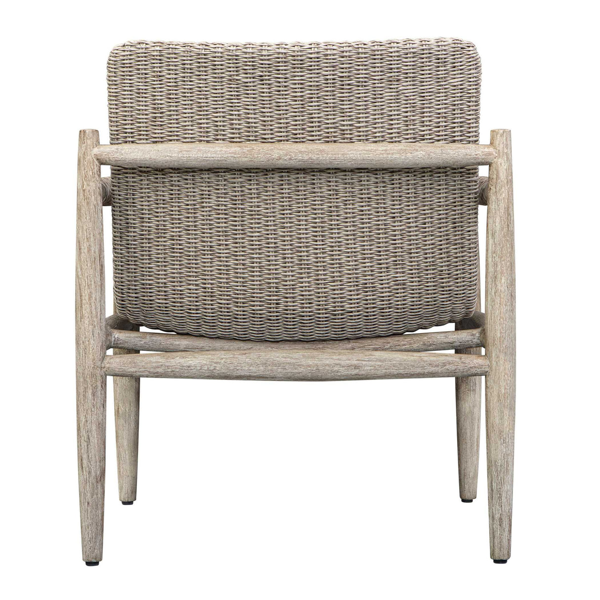   Modern European furniture - Beige Wicker Outdoor Lounge Chair - www.oroa.com | Oroa.com