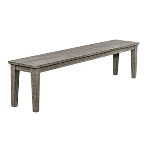   Modern European furniture - Rustic Gray Mahogany Bench - www.oroa.com | Oroa.com